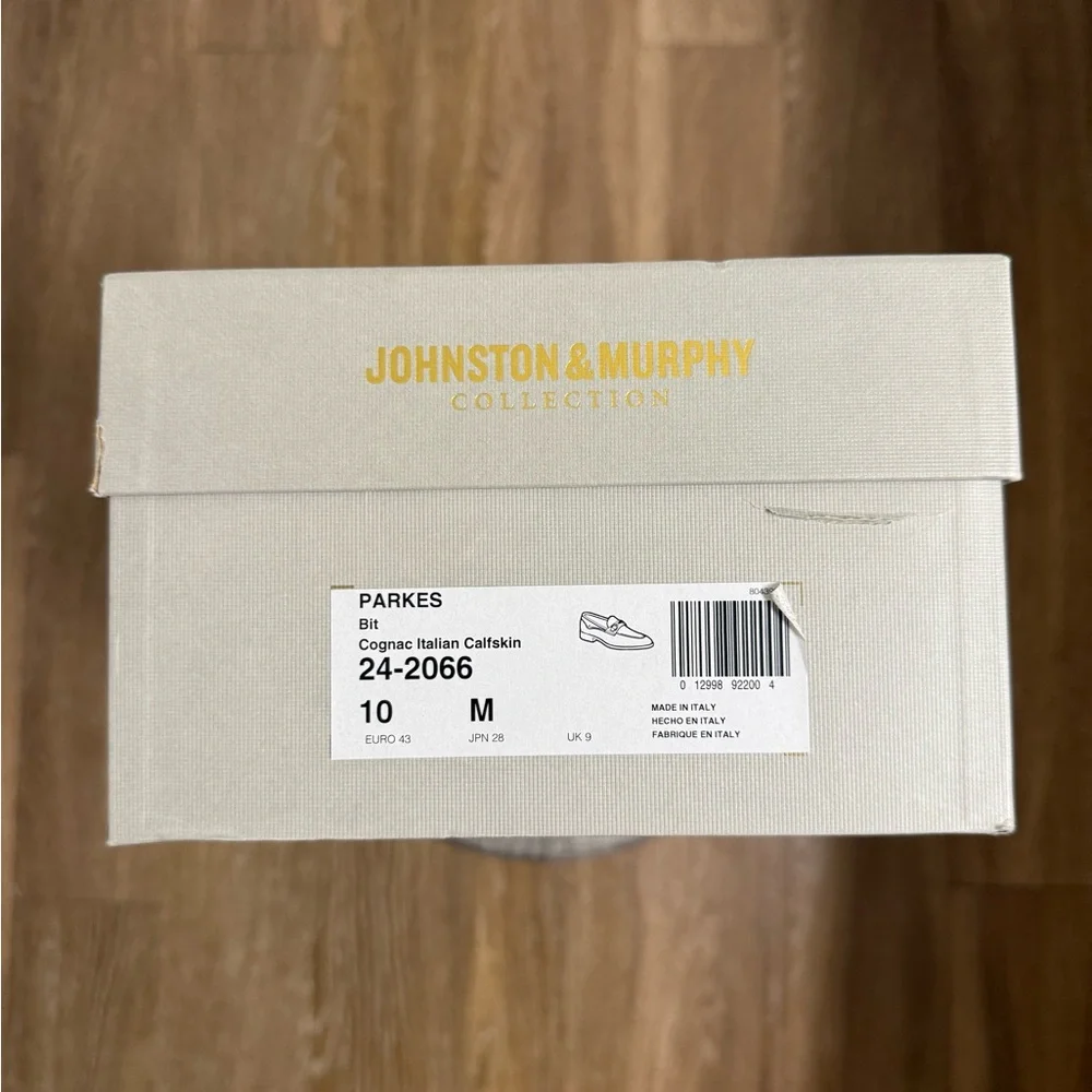 Parkes Leather Bit Loafers by Johnston & Murphy (Italian-made) - Picture 8 of 8